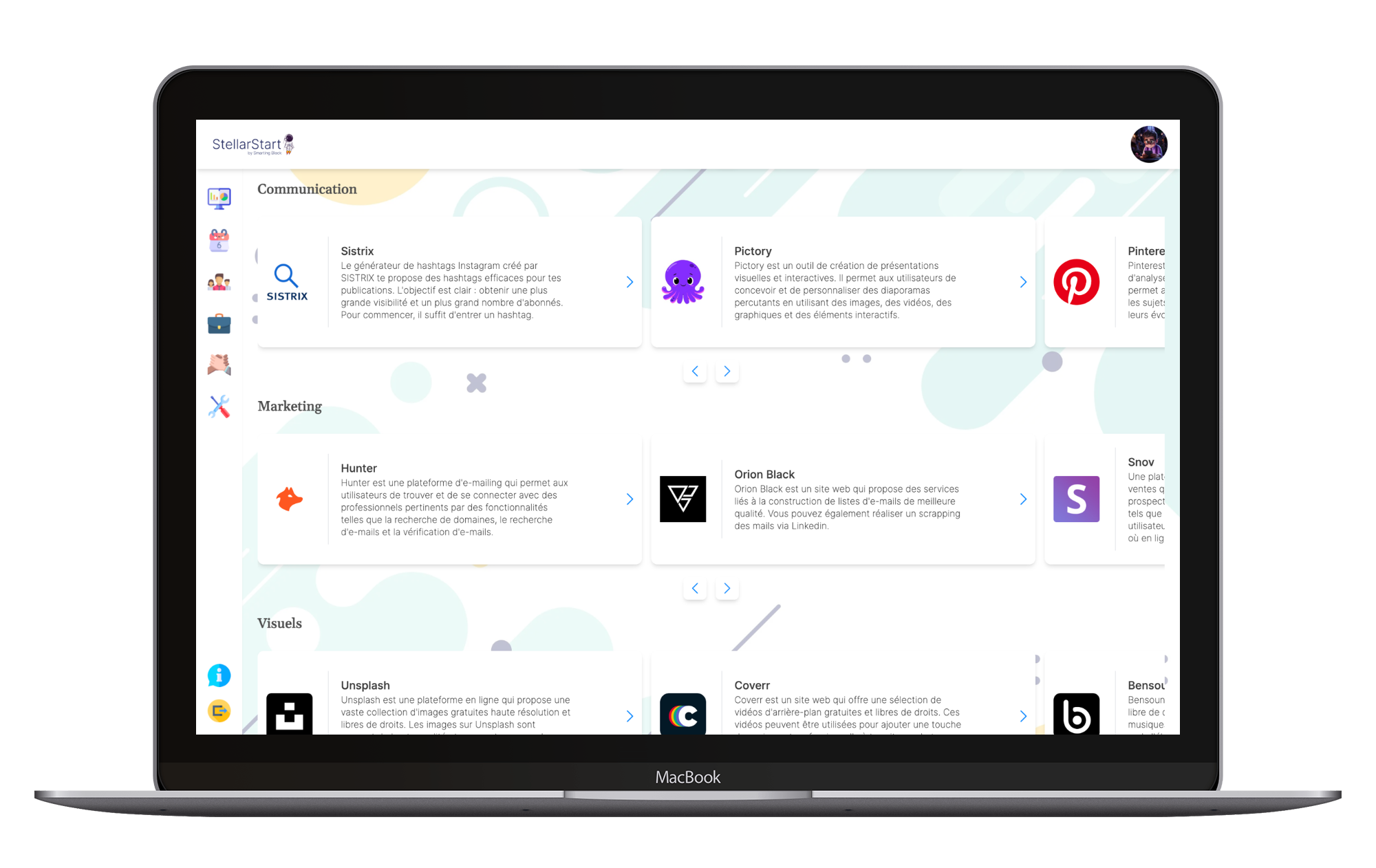De nombreux outils annexes pour booster ta productivité